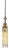 Contemporary Mid 20th Century Murano Open Clear Lattice Cylinder Ormolu Pendant Light For Sale - Image 3 of 18