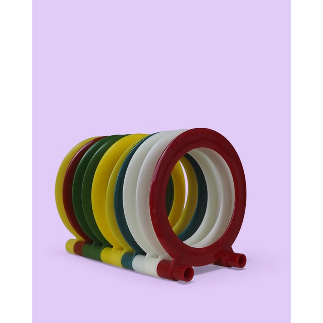1970s Vintage Modular Vinyl Record Holder from ZZG Veritas, Poland, 1970s For Sale - Image 5 of 17
