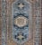 Textile Persian Antique Malayer Rug With Geometric Design in Blue's & Brown's For Sale - Image 7 of 12