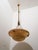 Mid-Century Modern Victorian Style Alabaster Pendant Lamp, 1930s For Sale - Image 3 of 12