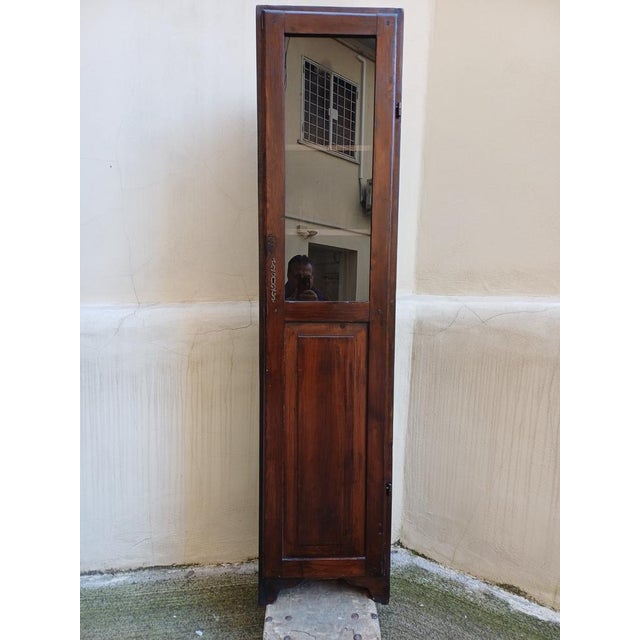 Small Tuscan Chestnut Display Cabinet, Early 1900s For Sale - Image 16 of 18