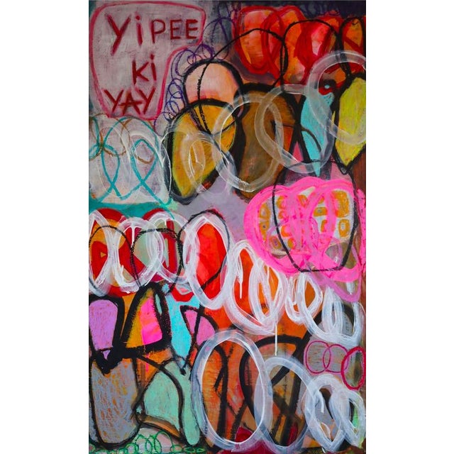Mr Garcia, YIPEE-KI-YAY, 2025, Acrylic Painting on Canvas For Sale - Image 4 of 4