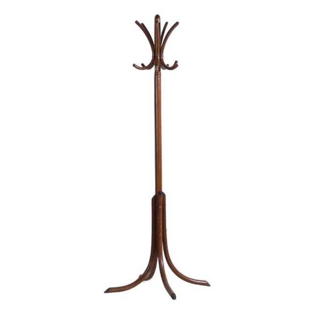 Antique Bentwood Coat Stand from Thonet, Central Europe, 1900 For Sale