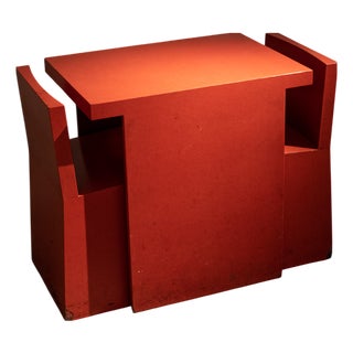 Chairs and Table by Gerhard Spangenberg for Tazpresso, Berlin, Germany, Set of 3 For Sale