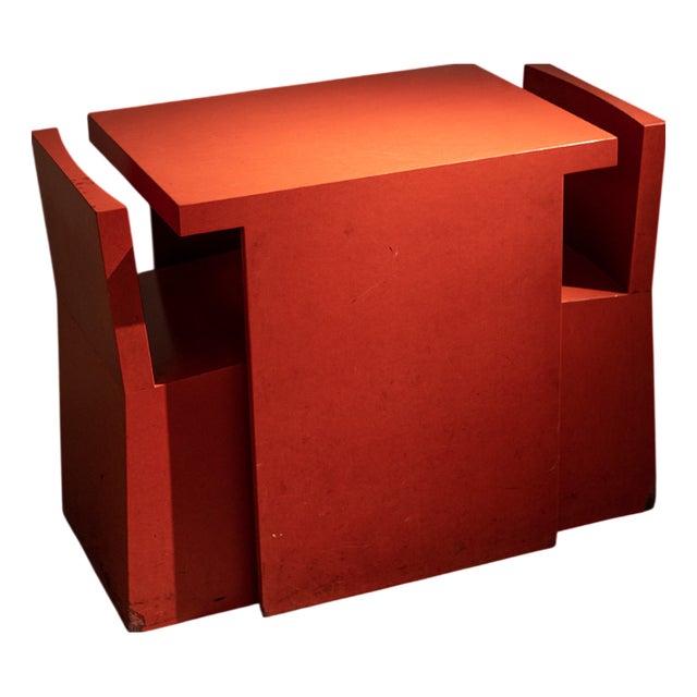 Chairs and Table by Gerhard Spangenberg for Tazpresso, Berlin, Germany, Set of 3 For Sale