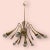 1950s Brass Chandelier from Stilnovo, 1950s For Sale - Image 5 of 12