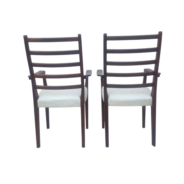 Wood Svegard Markaryd Teak Chairs - Stamped Carver Mid-Century Modern Seating - Set of 2 For Sale - Image 7 of 16