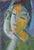 Florentine School Artist, Hidden Portraits XV, 1990s, Acrylic on Canvas, Framed For Sale - Image 4 of 8