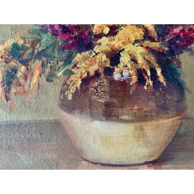 American Arva Ford Antique Early American Texas Plein Air Impressionist Oil Painting For Sale - Image 3 of 18