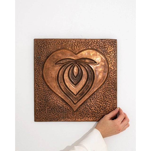 Vintage Copper Wall Decoration For Sale - Image 12 of 13