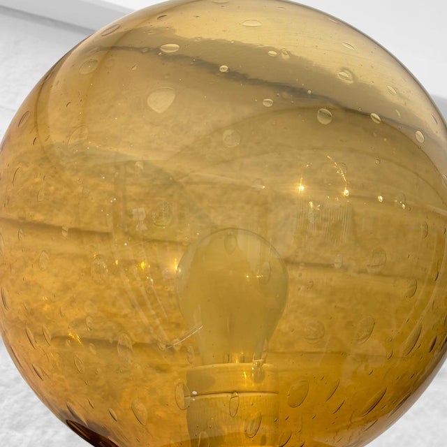 Copper Outdoor Facade Lamp in Fiberglass and Glass, Sweden, 1970s For Sale - Image 8 of 12