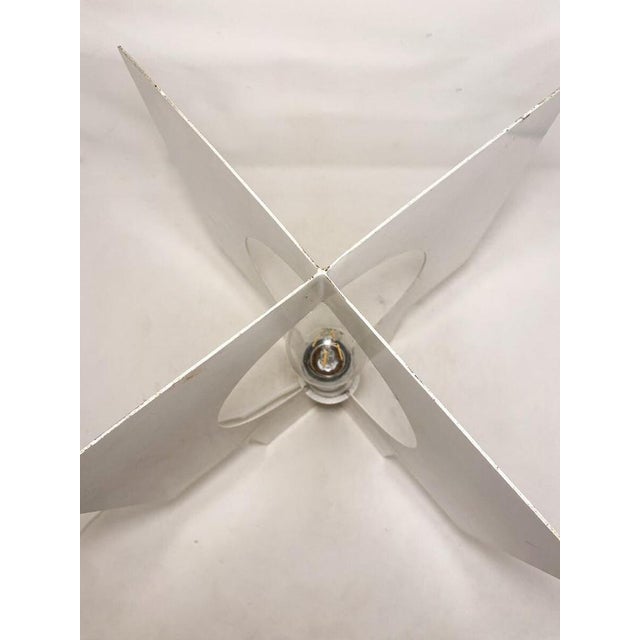 Mid-Century Steel Table Lamp, Italy, 1960 For Sale - Image 3 of 7