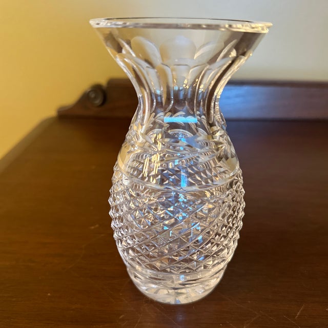Mid 20th Century Small Crystal Vase Chairish
