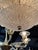 Murano Granola Glass 2-Tier Leaf Form Flush Mount Chandelier For Sale In Dallas - Image 6 of 8