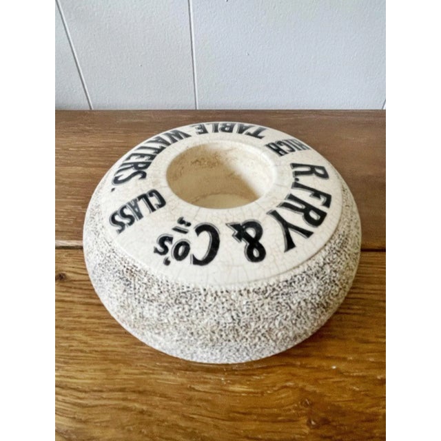 English Antique English Table Waters Advertising Match Striker For Sale - Image 3 of 7