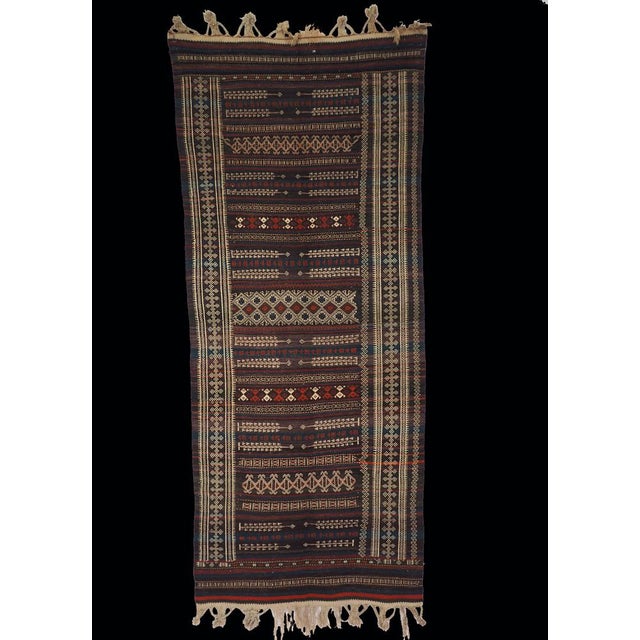 Vintage Tribal Nomadic Beluch Kilim Rug, Afghanistan, 1930s For Sale - Image 13 of 14