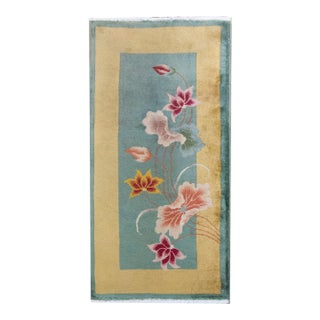 Early 20th Century Chinese Art Deco Rug For Sale