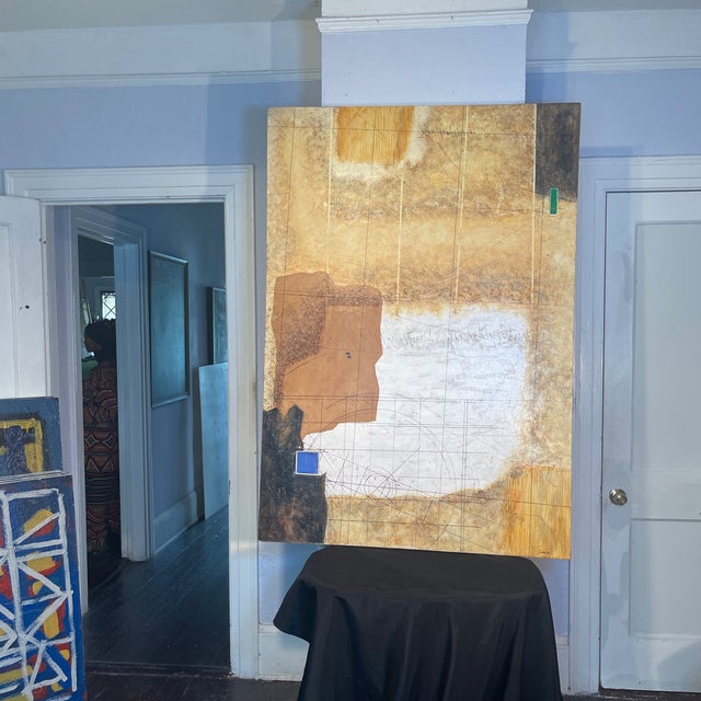 Brown Complicated by Artist Jakub Tomás He Works in Large Contemporary, From Czech Republic For Sale - Image 8 of 8