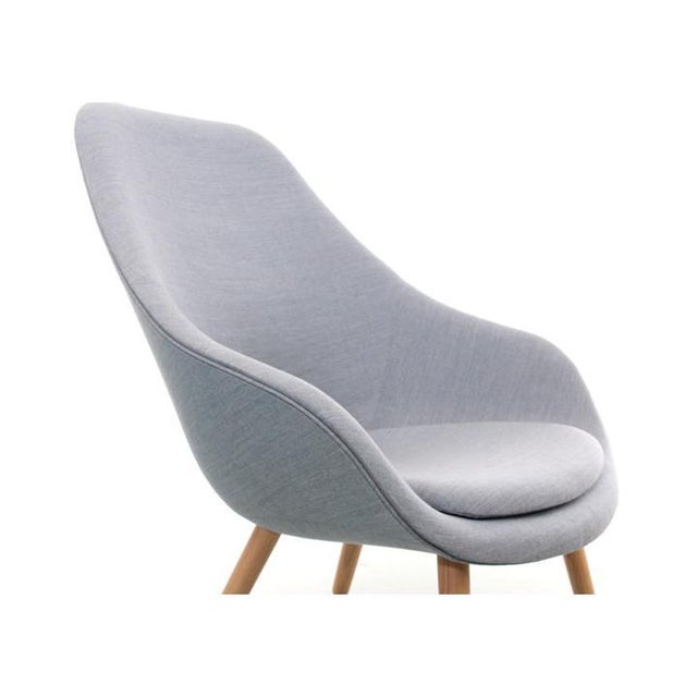 Set of A Lounge AAL 92 Lounge Chair with Ottoman For Sale - Image 4 of 7