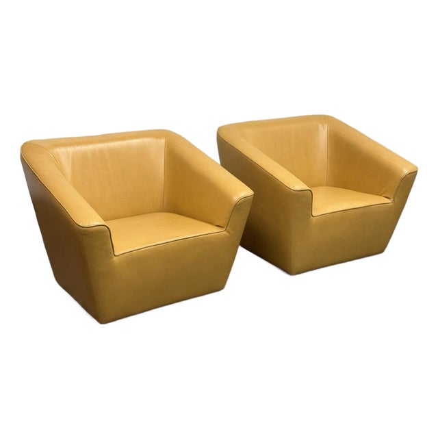 José Manuel Ferrero for EstudiHac by Sancal Spain Tea Lounge Chairs, Pair For Sale