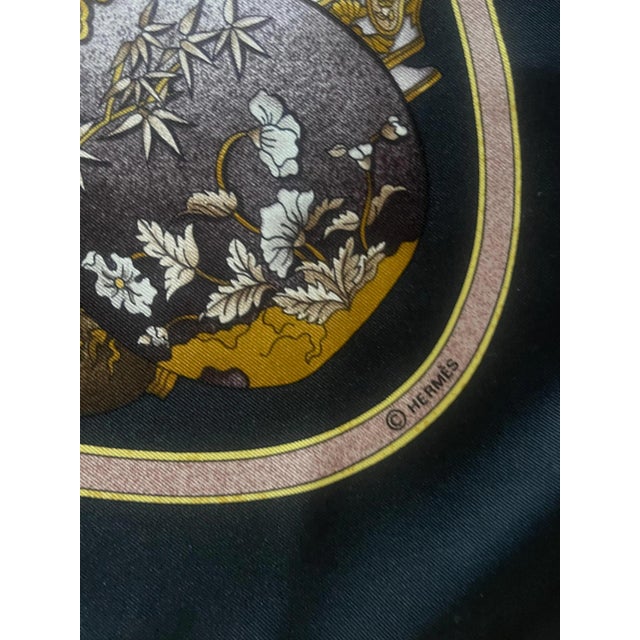 Hermès Silk Scarf “Qu’importe Le Flacons” 1988 For Sale - Image 9 of 10