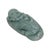 Asian Jade Stone Carved Light Green Happy Buddha, Laughing Buddha Figure For Sale - Image 3 of 6