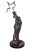Late 20th Century Large Scale Whimsical Dancing Lady Bronze Ramona Rowley For Sale - Image 5 of 12