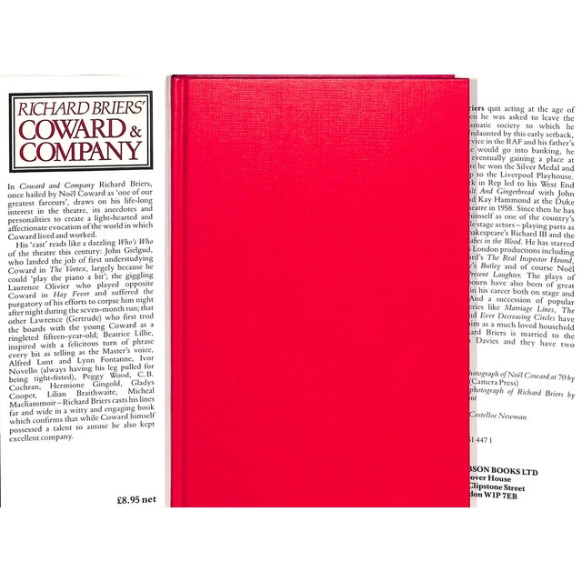 BRIER, Richard [151] pp. Robson Books 1987 8 3/4" x 5 3/4" In Coward and Company Richard Briers, once hailed by Noel...