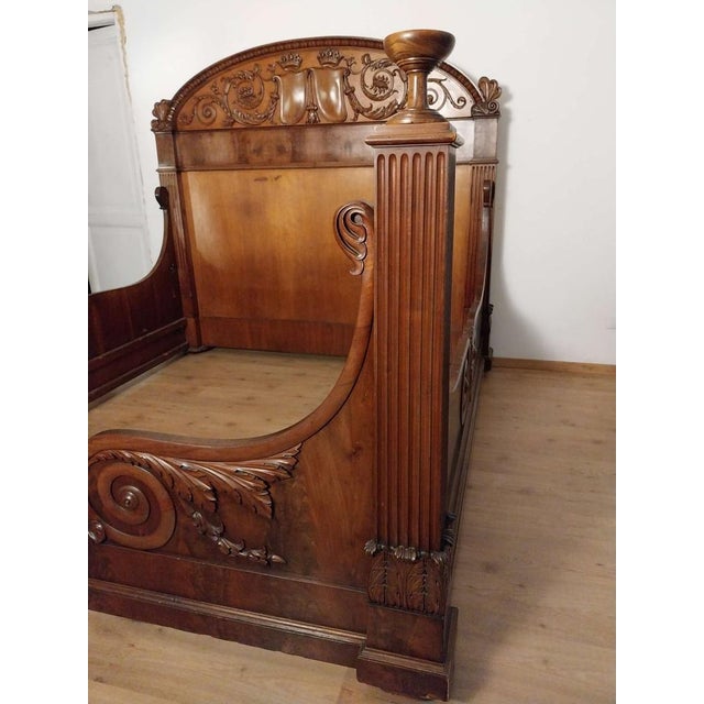 Large Carlo X Bed, 1830s For Sale - Image 3 of 18