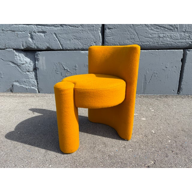 Yellow Modern Designer Chairs or Stools, Sunflower Yellow For Sale - Image 8 of 8