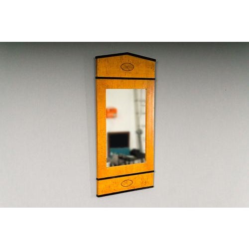 Object: Wall mirror Period & Style: Biedermeier style - first half of the 20th century Features: - elegant and practical...