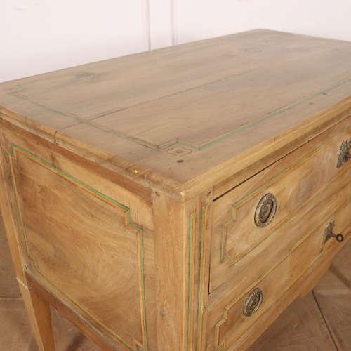 Tan Italian Bleached Walnut Chest of Drawers For Sale - Image 8 of 11