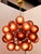 Italian 21st Century Ventiquattro Natural Brass Frosted Amethyst Murano Sputnik Chandelier by Fabio LTD For Sale - Image 3 of 5