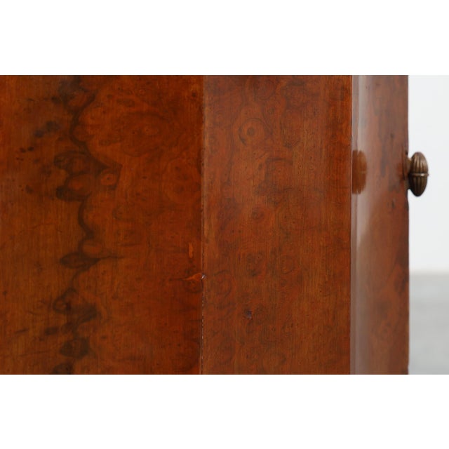 Italian Art Deco Walnut Nightstands, 1920s, Set of 2 For Sale - Image 15 of 18