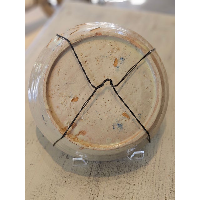 Mid 19th Century Spanish Ceramic Fajalauza Bowl From Granada For Sale - Image 4 of 7