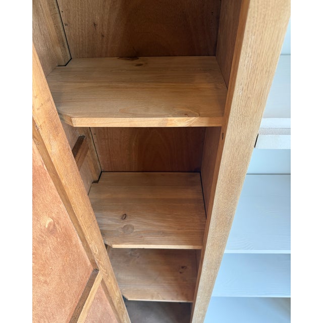 Art Deco Oak Bookcase, 1940s For Sale - Image 10 of 16