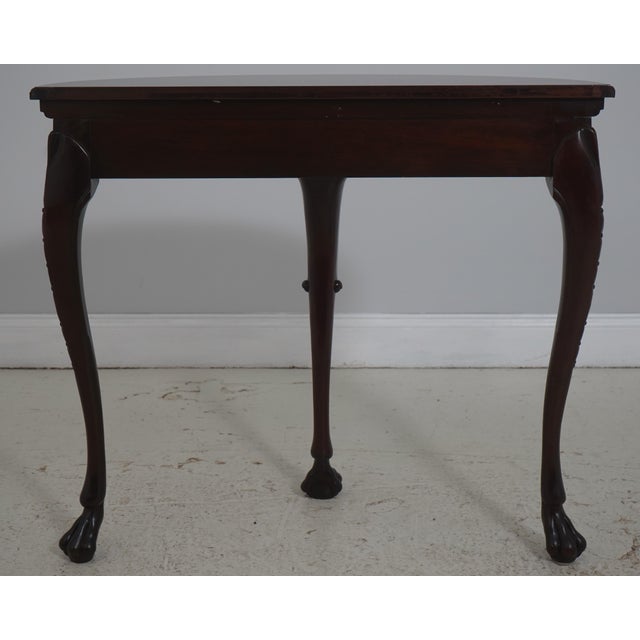 Baker Stately Homes Collection Mahogany Console Table For Sale - Image 13 of 15