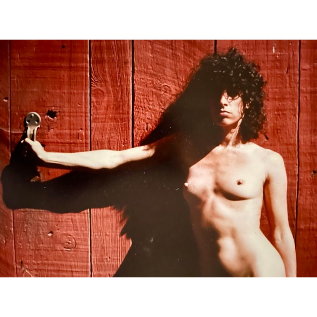1980s The Red Barn Door and Barbara by Lance Jekel For Sale - Image 5 of 6