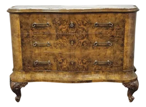 Wooden Chest of Drawers, 1890s
