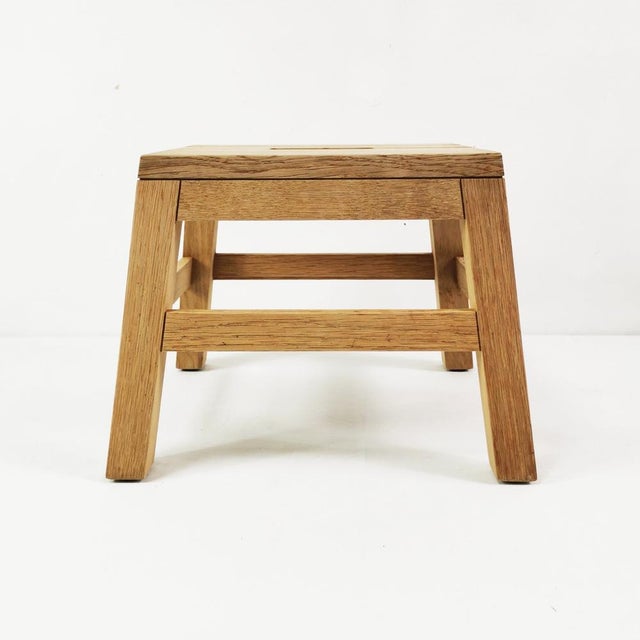 This stool, manufactured in Denmark by Trip trop-Skagerak for Fritz Hansen, is signed and was produced in the 2000s. It...
