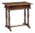 18th Century Rustic Walnut Side Table, 1780 For Sale