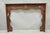 Antique Italian Provincial Carved Serpentine Scalloped Walnut Fireplace Mantel For Sale - Image 17 of 18