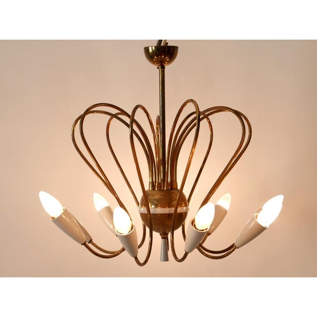 Mid-Century Modern Sputnik Pendant Lamp, 1950s For Sale - Image 6 of 18