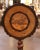 Rustic 19th Century Swiss Black Forest Walnut Tilt-Top Table With Marquetry Scene For Sale - Image 3 of 8