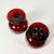 1920s Antique Art Deco Boho Chic Hollywood Regency Ruby Red Champagne Coupes - Set of 9 For Sale - Image 10 of 12