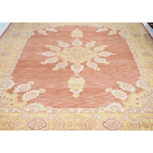 Textile Oushak Rug 8' X 10' For Sale - Image 7 of 11