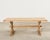 Country French Bleached Oak Farmhouse Dining Table 6.5 Ft For Sale - Image 18 of 18