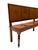 Brown Art Nouveau Dutch Hall Bench in Elm and Beech, 1900s For Sale - Image 8 of 16
