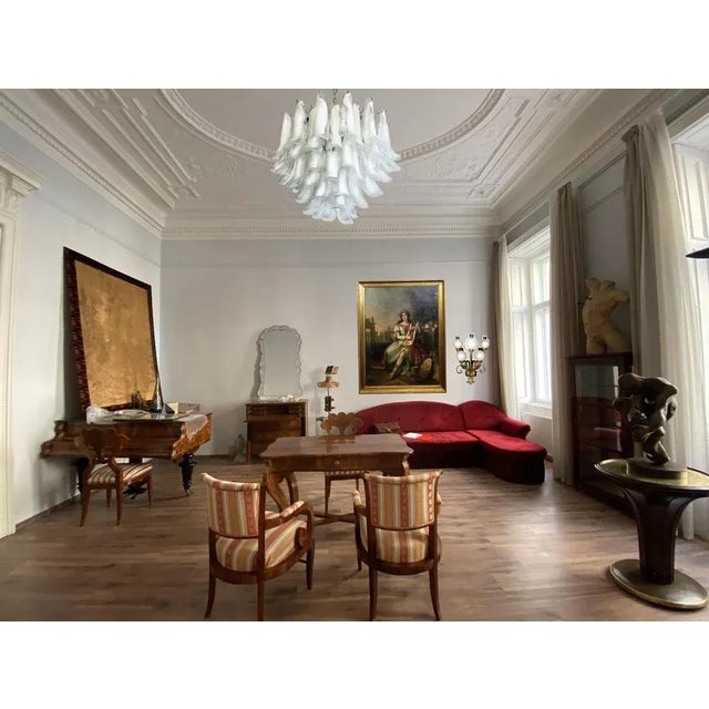 Italian Petal Chandeliers in Murano, Set of 2 For Sale - Image 13 of 18