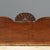 Italian Empire Desk in Walnut with Marble Top For Sale - Image 4 of 12